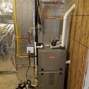 Indoor HVAC Unit Installation