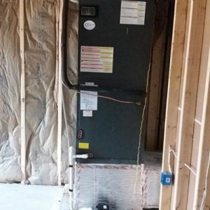 New HVAC Indoor Unit Basement